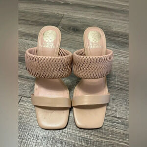 Vince Camuto Emoelee Sandal, Dark Bluff Leather, Womens Size 7.5